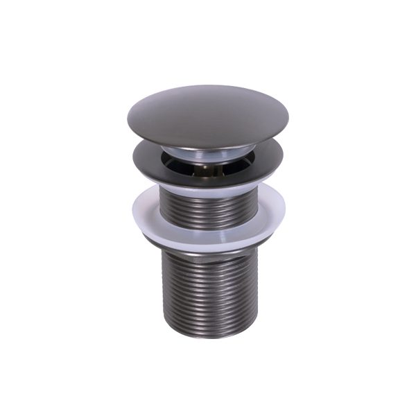 Blutide Basin Clicker Waste Unslotted Gunmetal – 32mm