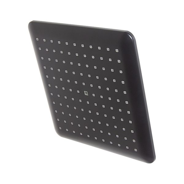 Square Shower Head Black – 230mm