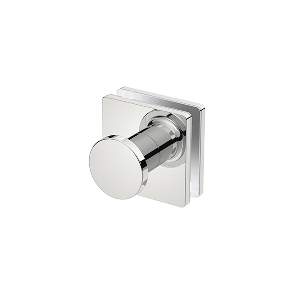 Bathroom Butler Glass Mounting RL Square + Pull Knob