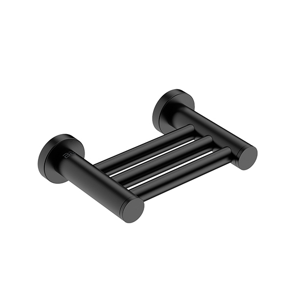 Bathroom Butler Matt Black Shower Foot Rest