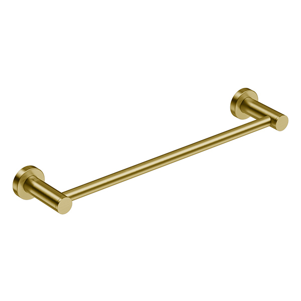 Bathroom Butler Brushed Champagne Gold Single Towel Rail 430mm (4670)