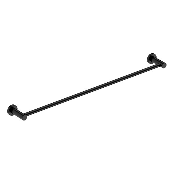 Bathroom Butler Matt Black Single Towel Rail 800mm (4675)