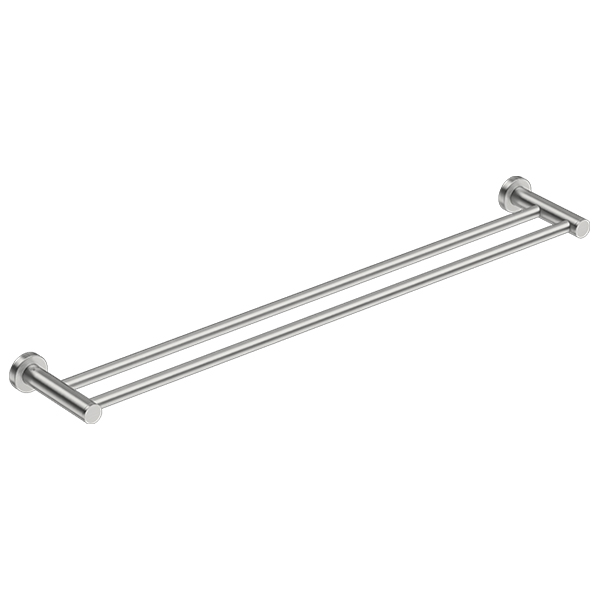 Bathroom Butler Brushed Double Towel Rail 800mm (4685)