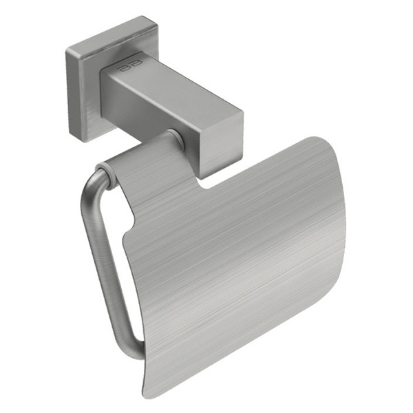 Bathroom Butler Brushed Paper Holder Type 2 + Flap (8503)